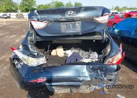 2012 Hyundai Sonata Gls из США, поврежденный, VIN 5NPEB4AC8CH497290